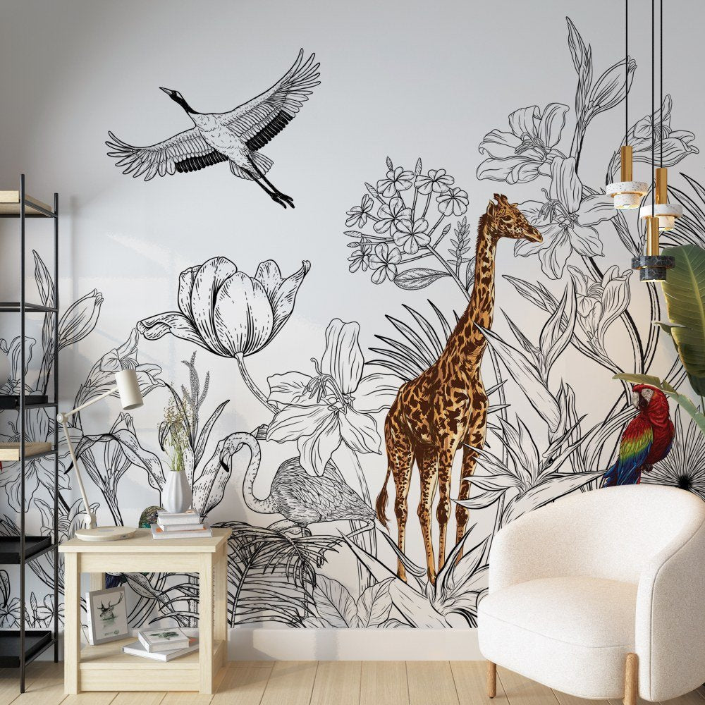 Abstract Journeys- Kids Room Wallpaper