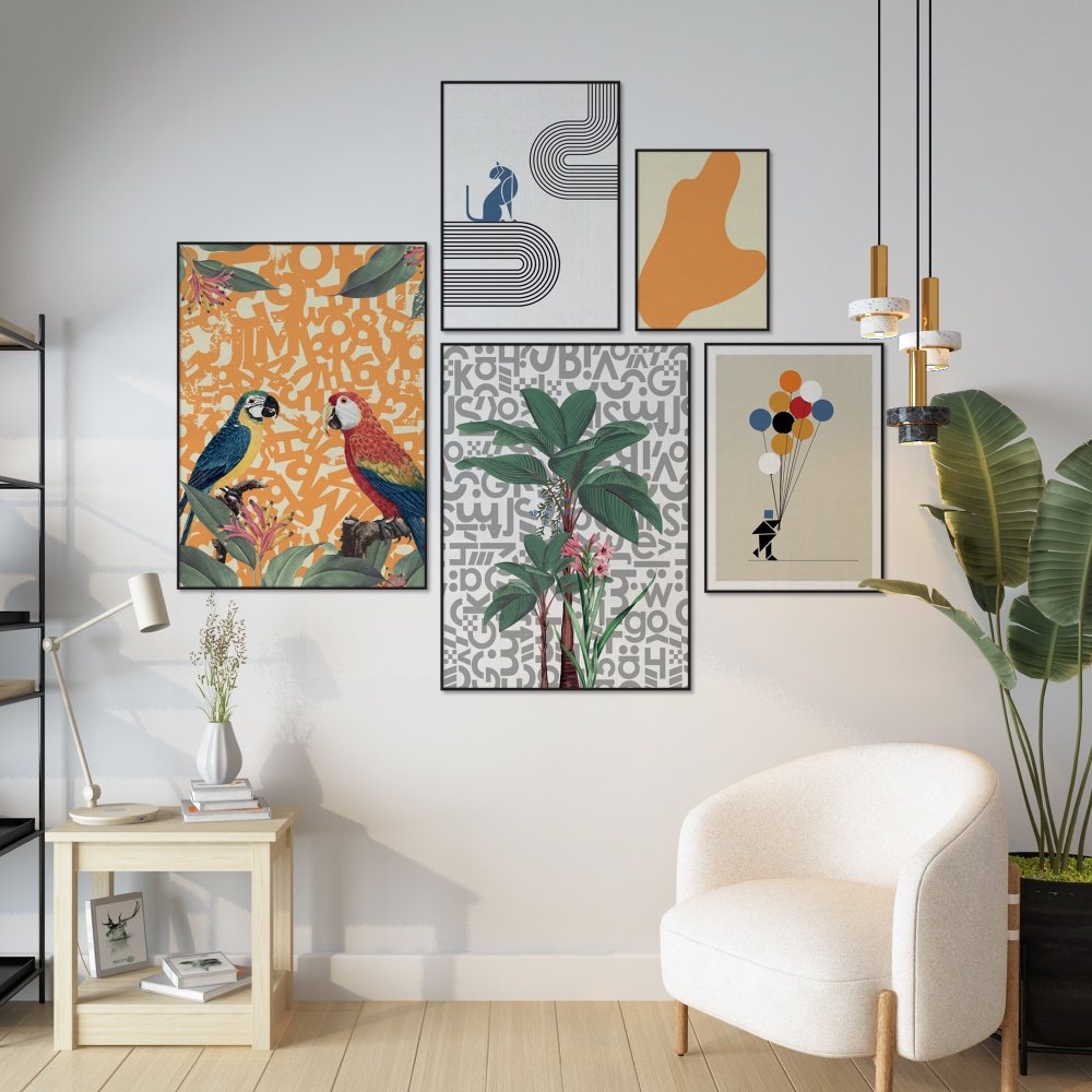 Fluid Rhythms - set of 5