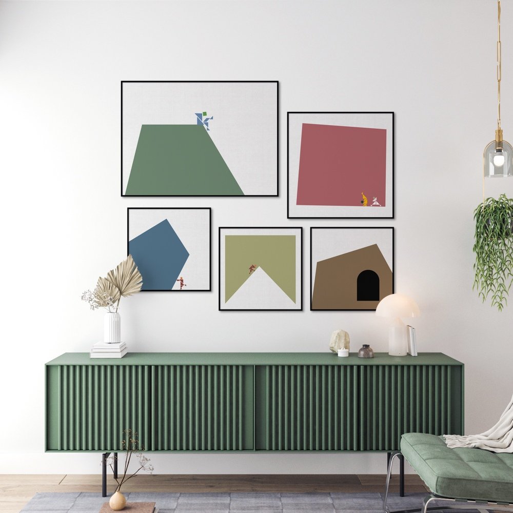 Around the World - Set of 5