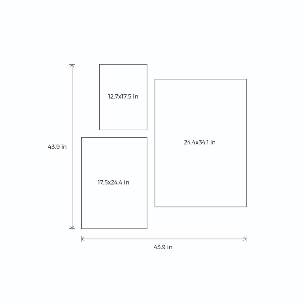 Golden Blaze - Set of 3