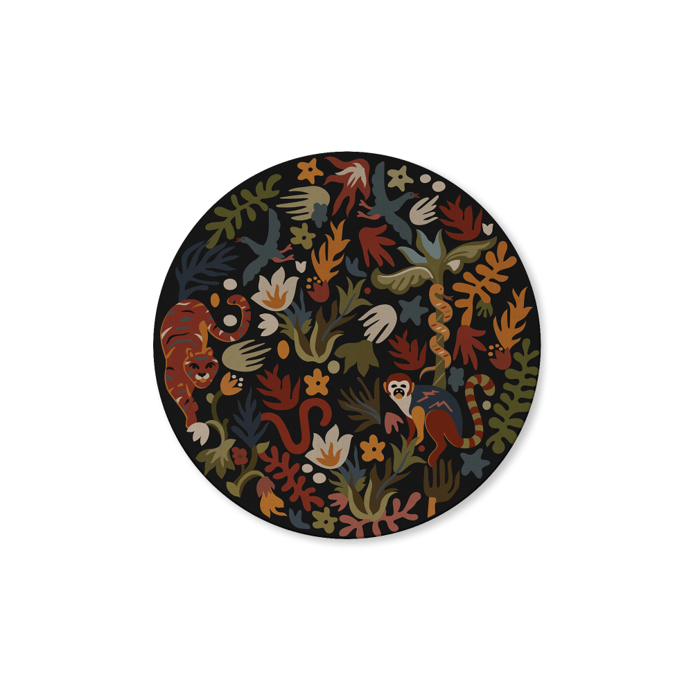 Among the Wild Black - Round