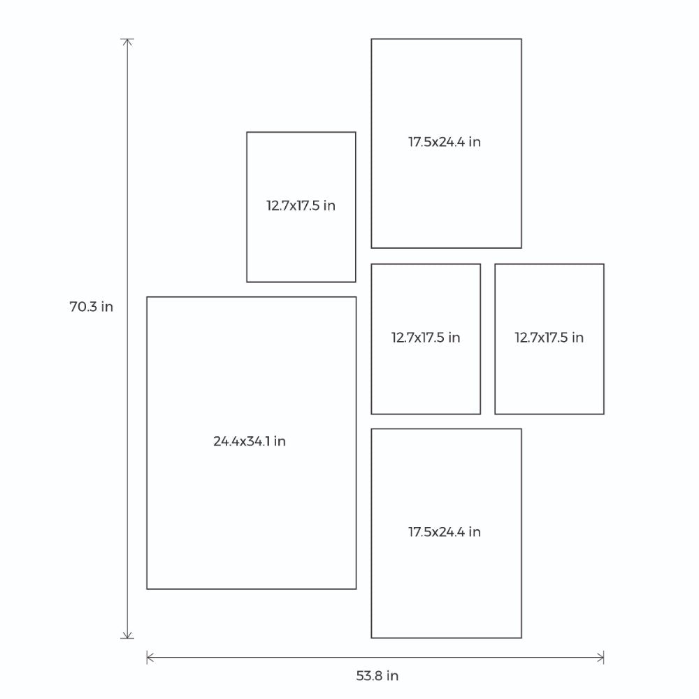 Feminine Window- Set of 6