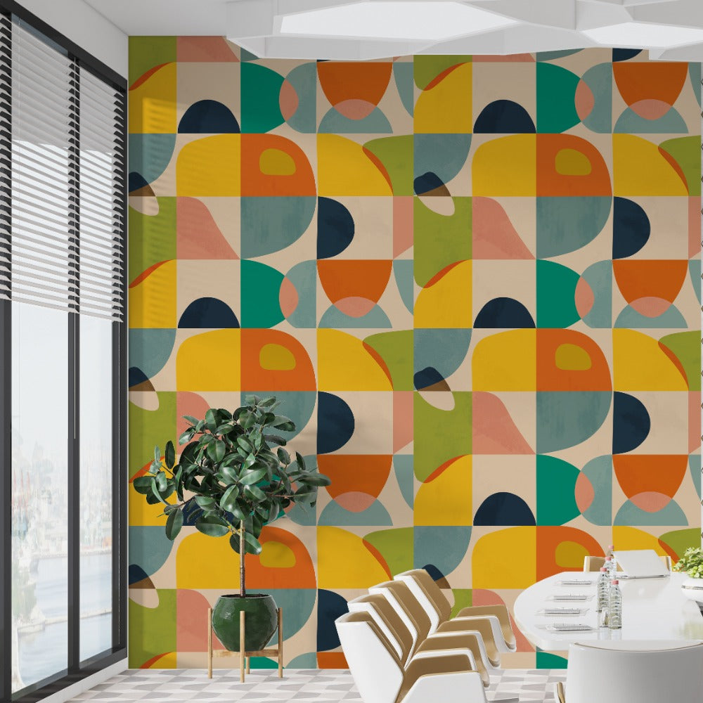 Clolor play on the wall