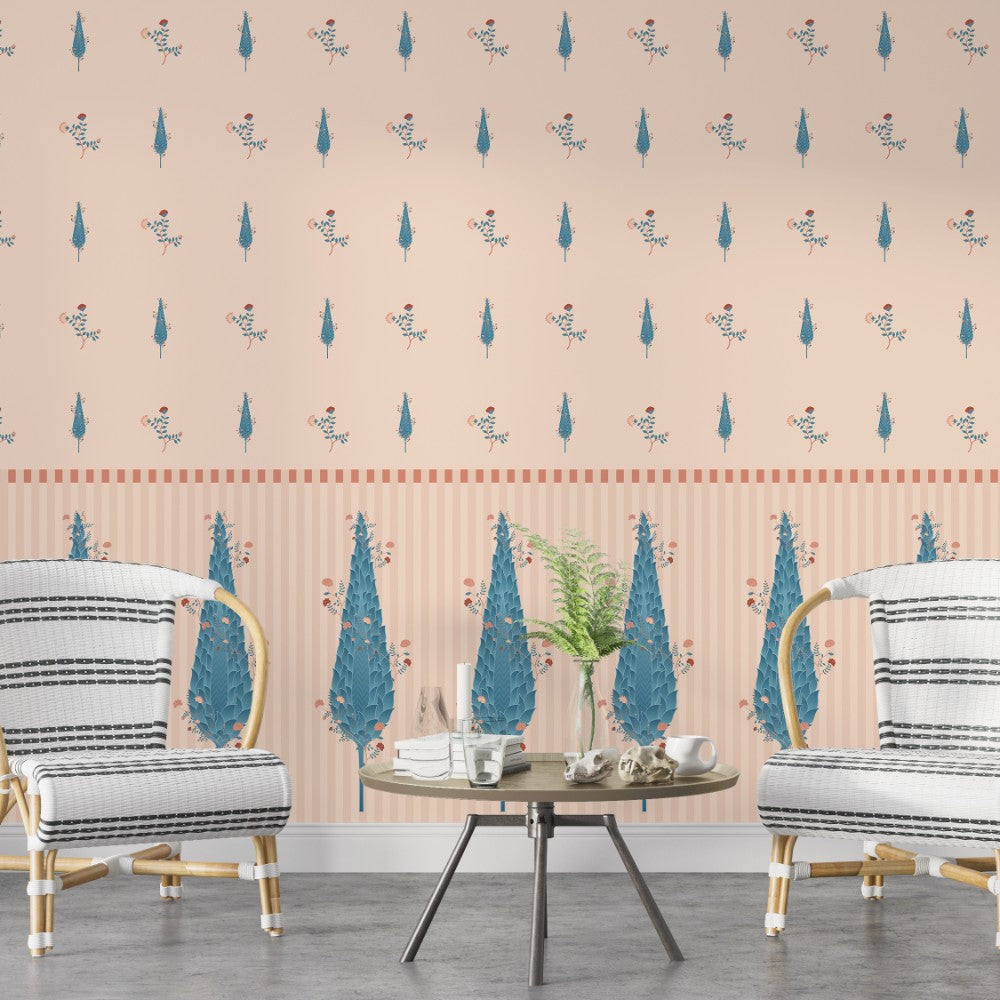 Baagh - Series of Blue trees