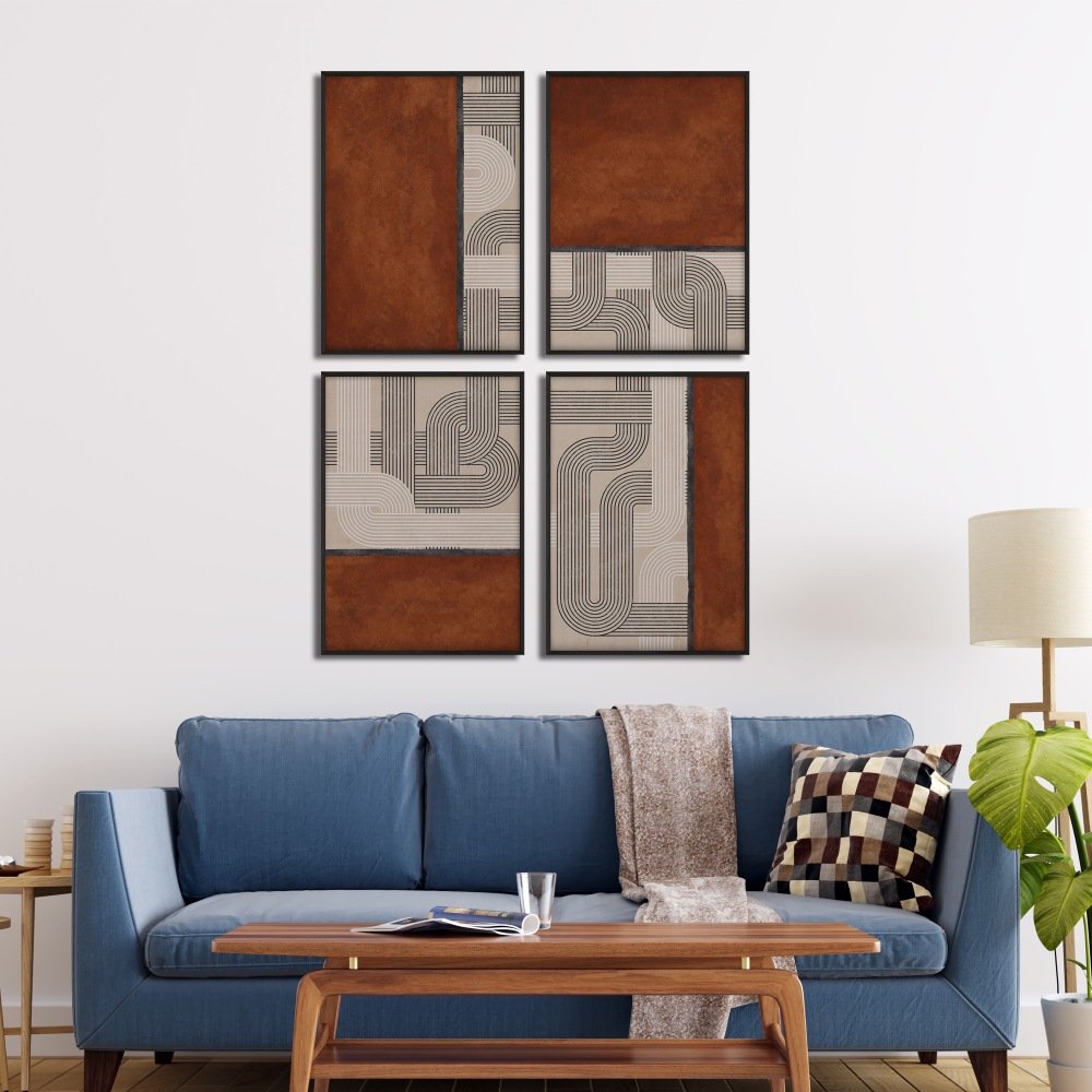 Connecting Lines - Set of 4