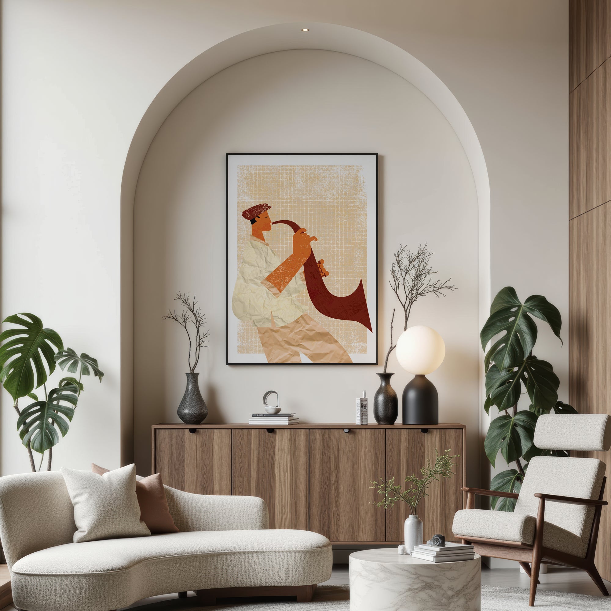 Soulful Notes – The Melody of Emotions Wall Art