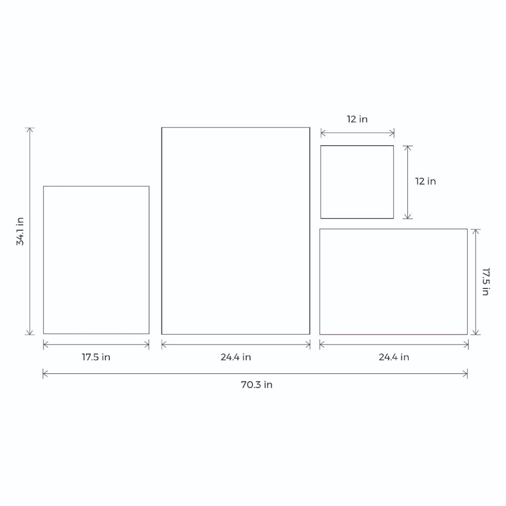 Dreamy Gallery Wall - Set of 4