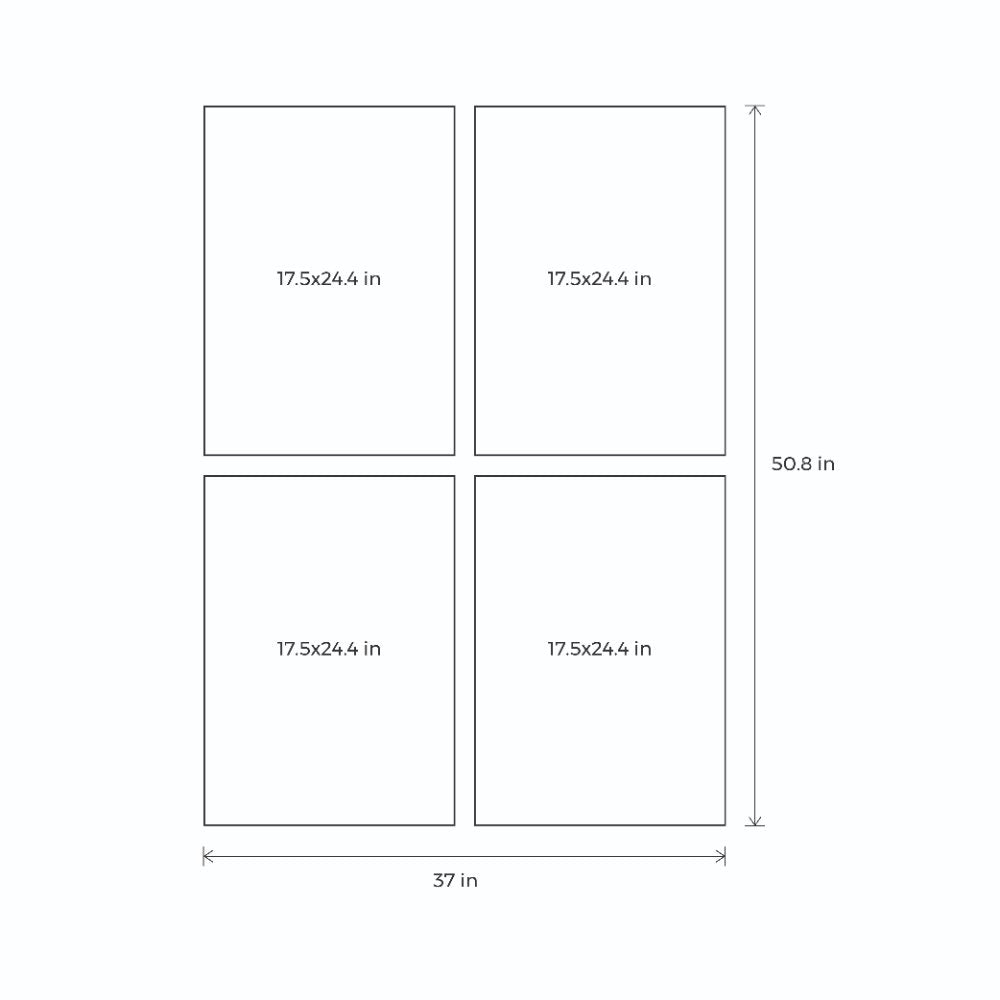 Rhythms of Abstraction - Set of 4