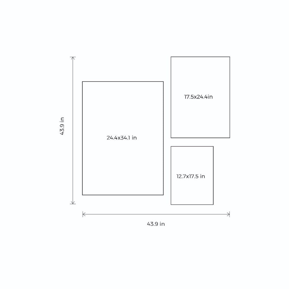 Memories in Monochrome - Set of 3