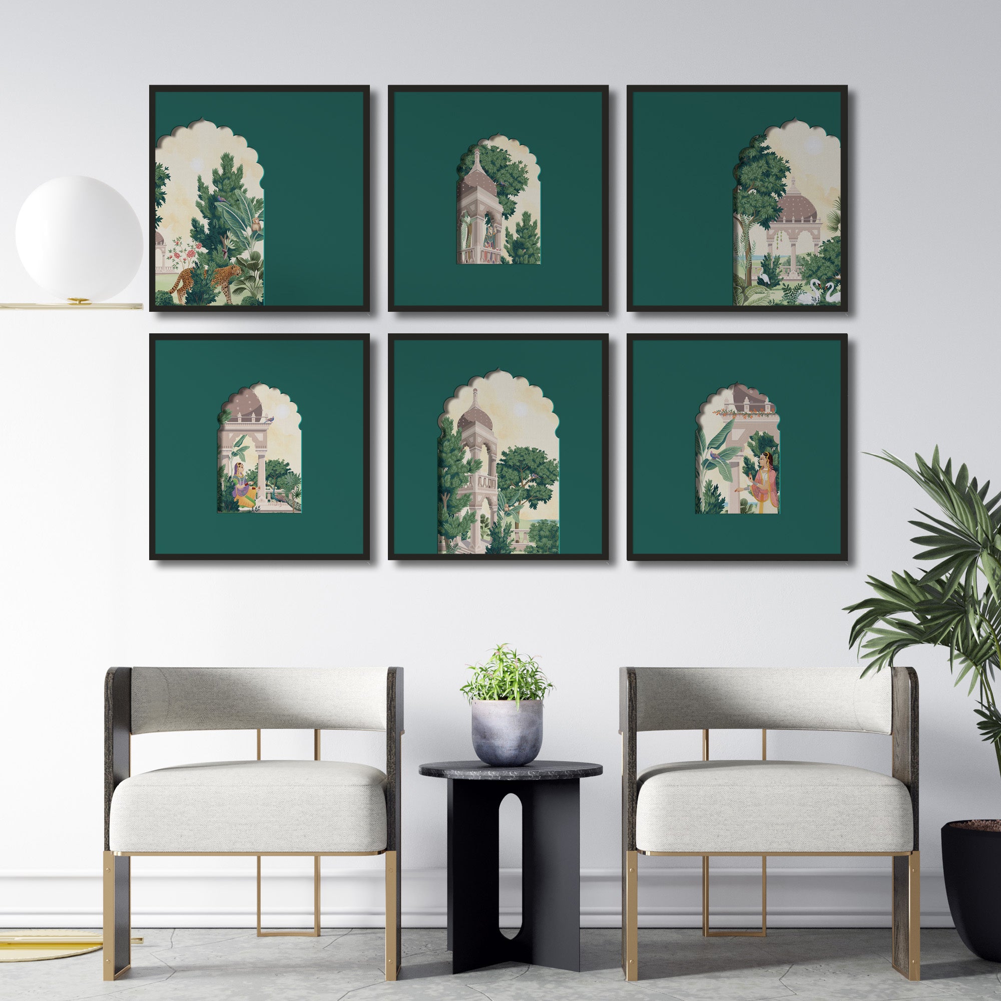 The Vintage Garden - set of 6