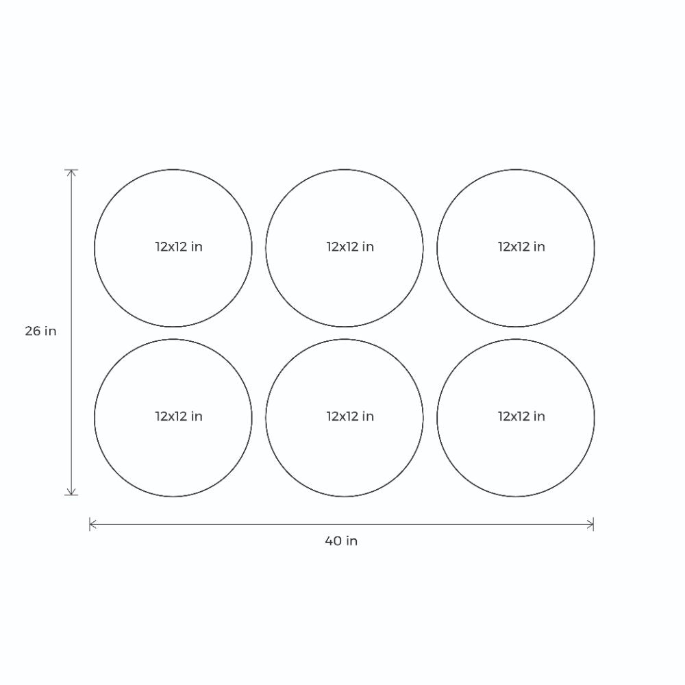 Sun rise Point - Set of 6