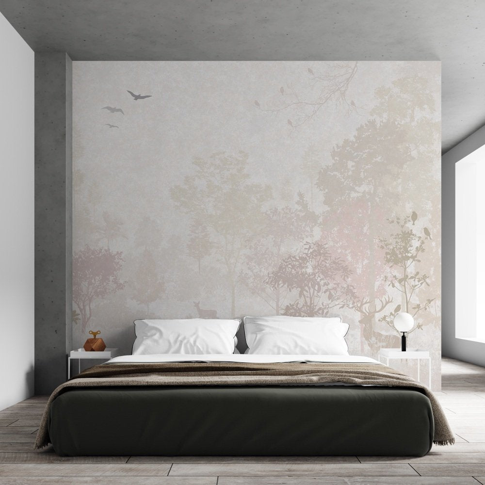 Whispers of Nature wallpaper for bedroom wall