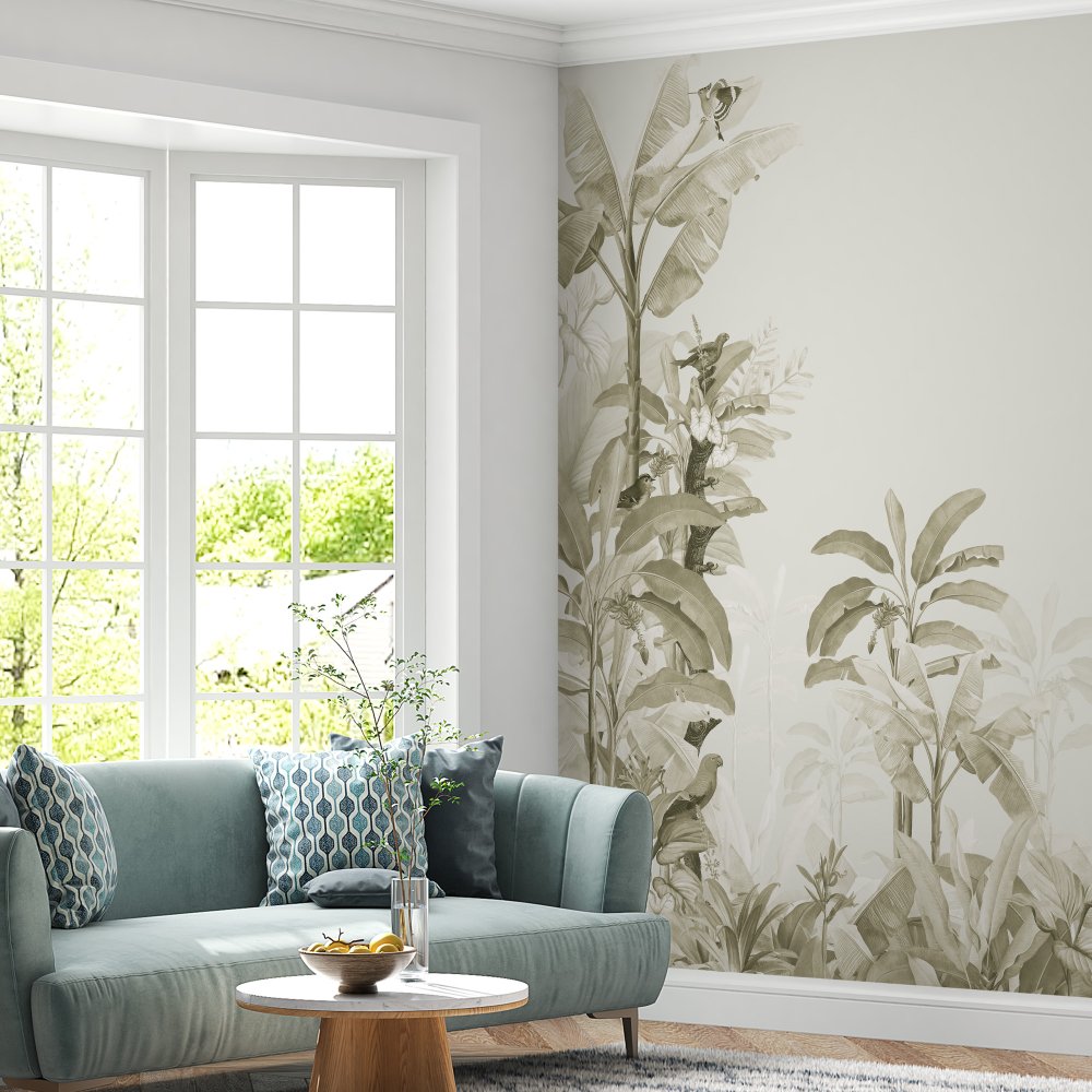 Parrot in its home - Sepia Tone