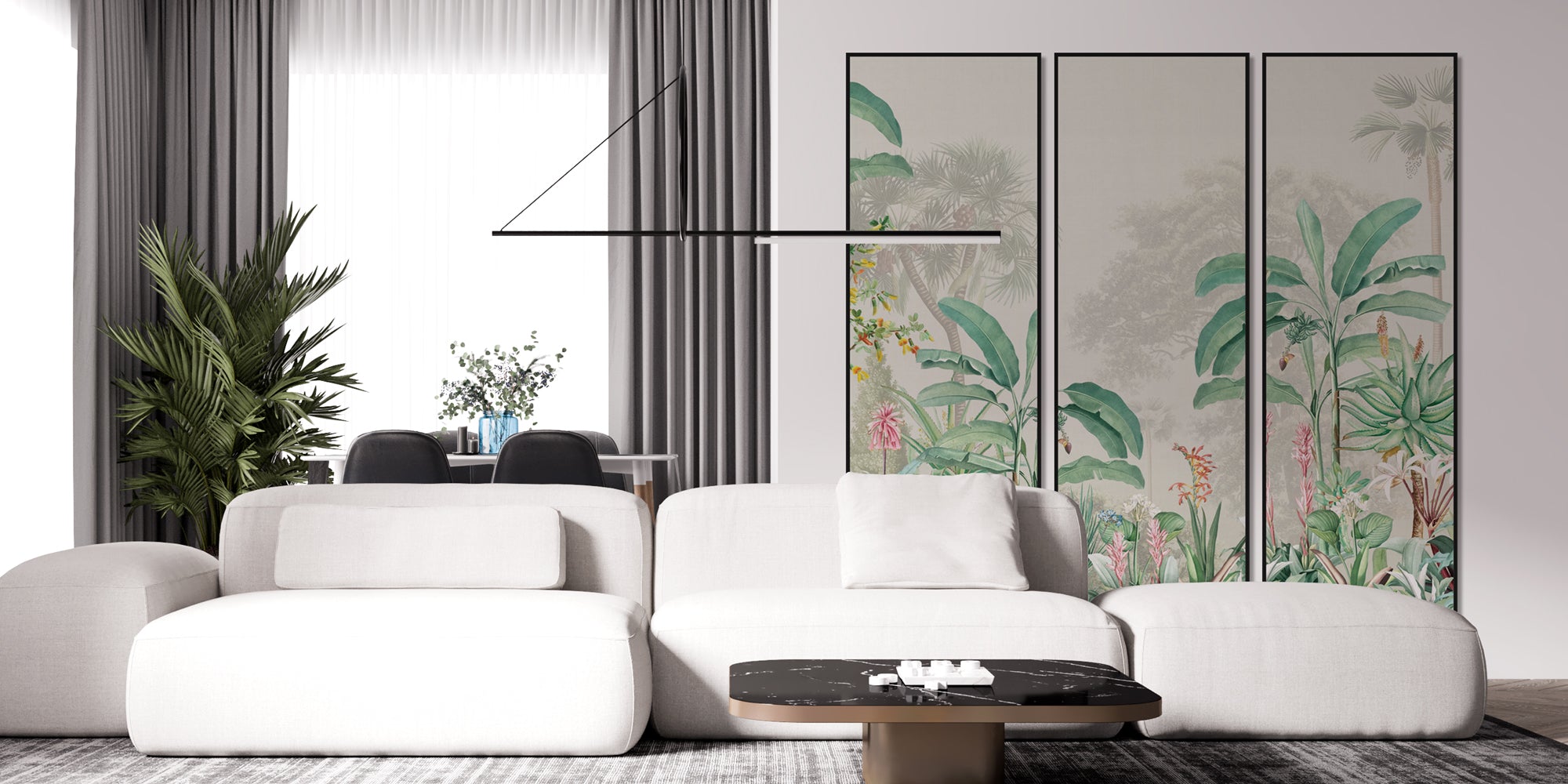 Tropical Lines - Set of 3