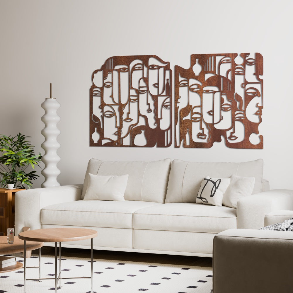 Amalgamation of faces 2 - In metal