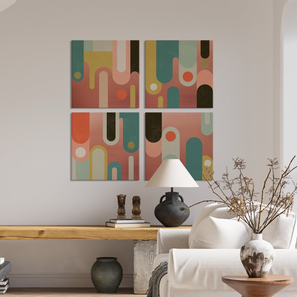 Coloured Wave on Copper