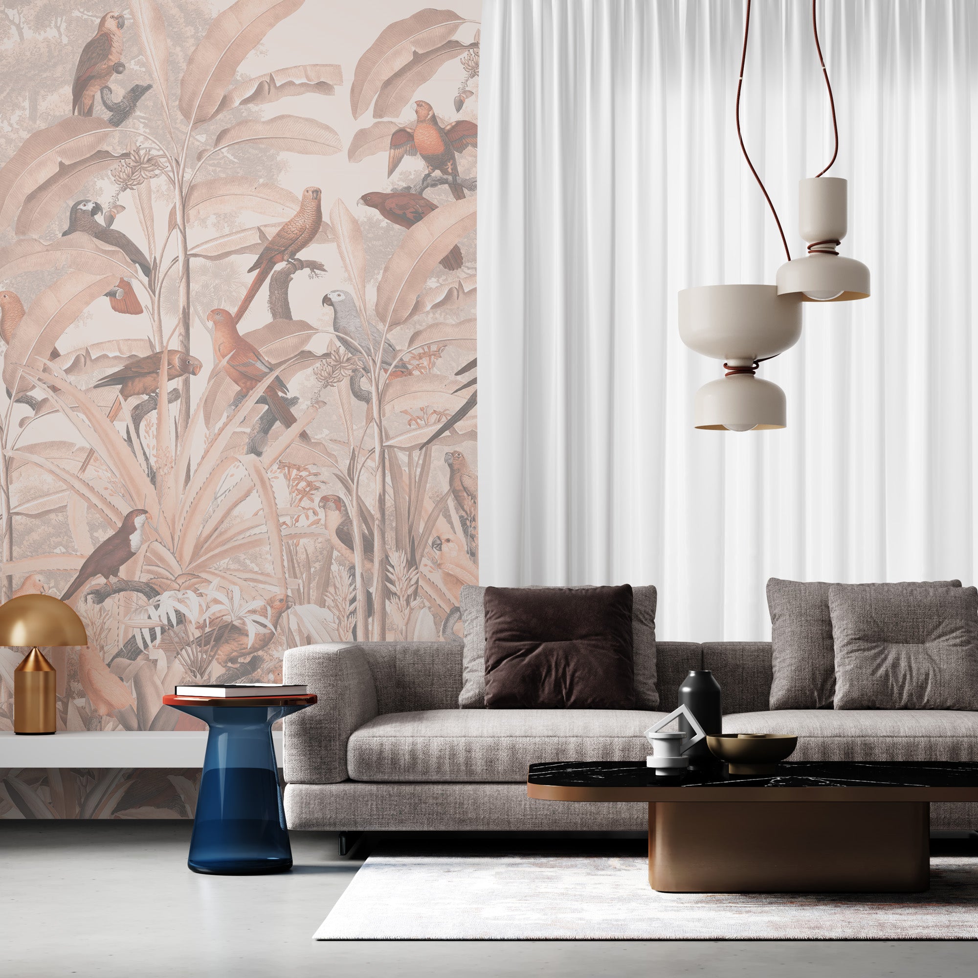 Flight in Pastel Tone Wallpaper