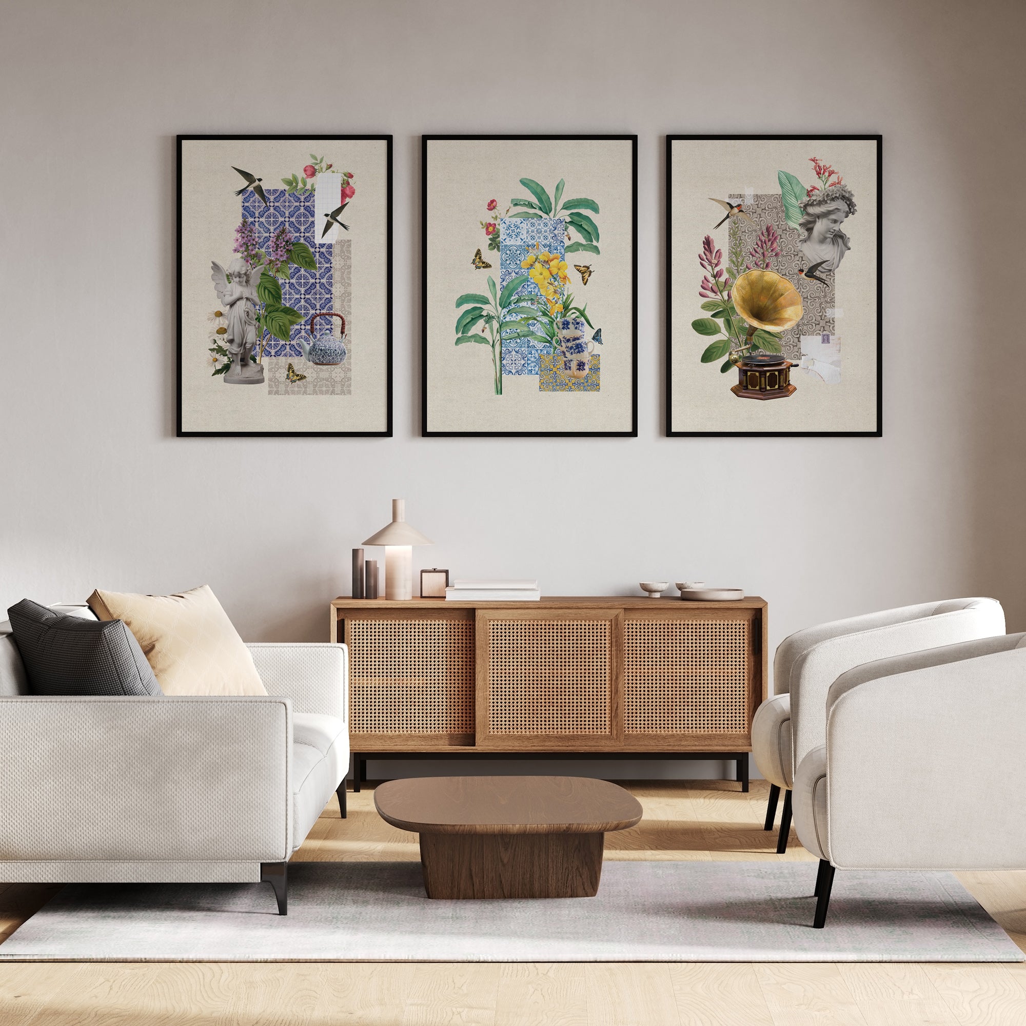 Botanical Reverie - Set of 3