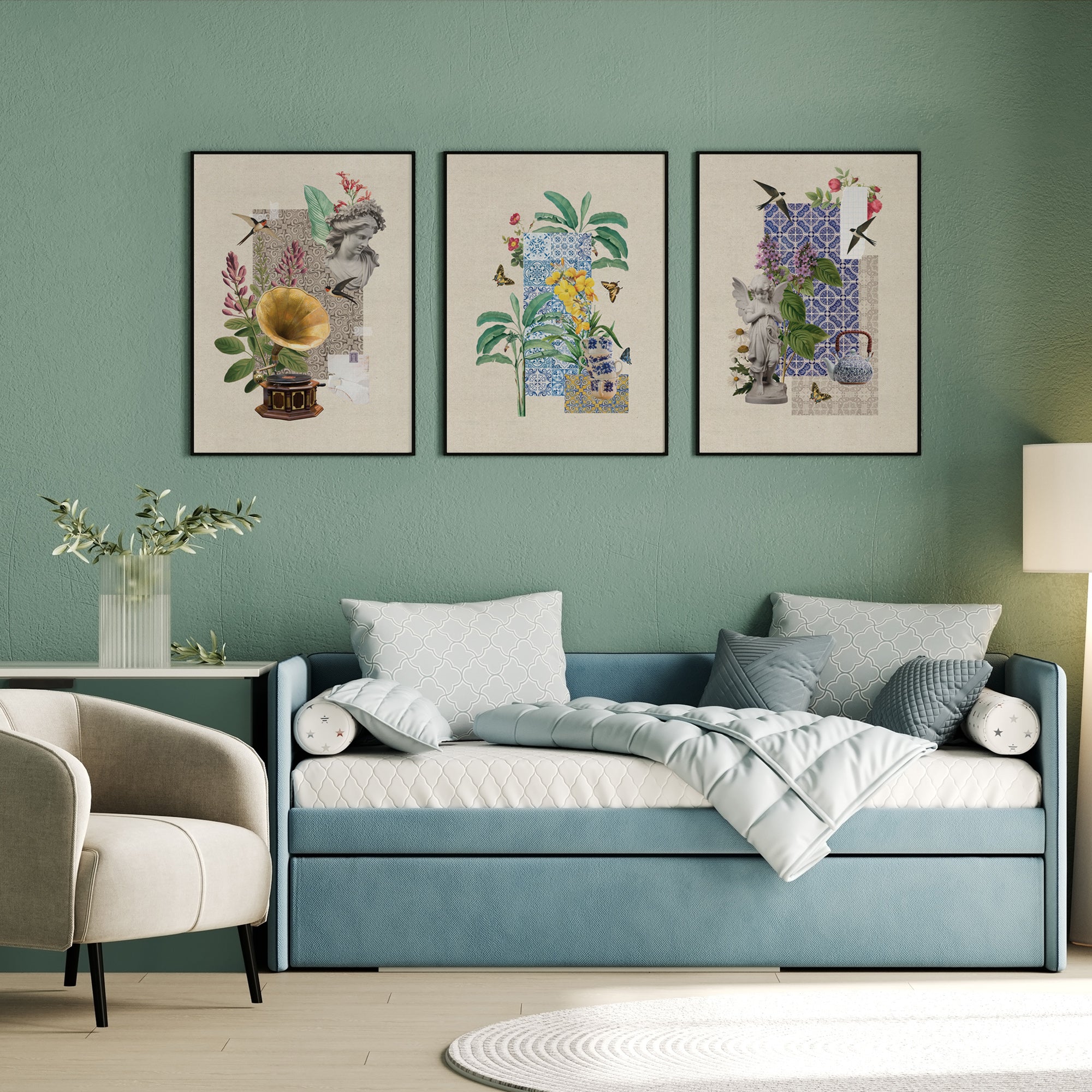 Botanical Reverie - Set of 3