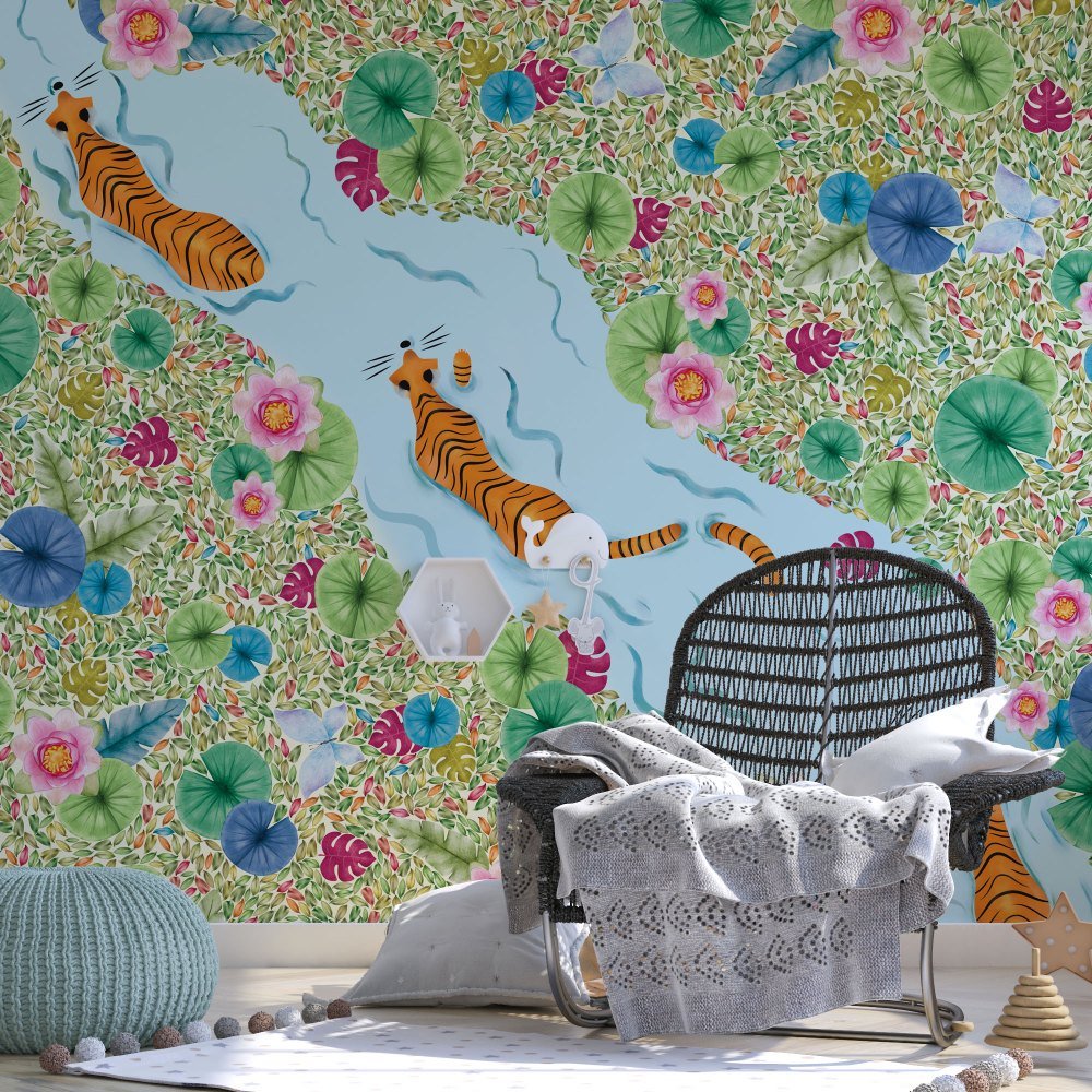 Sanctuary of Stripes Wallpaper