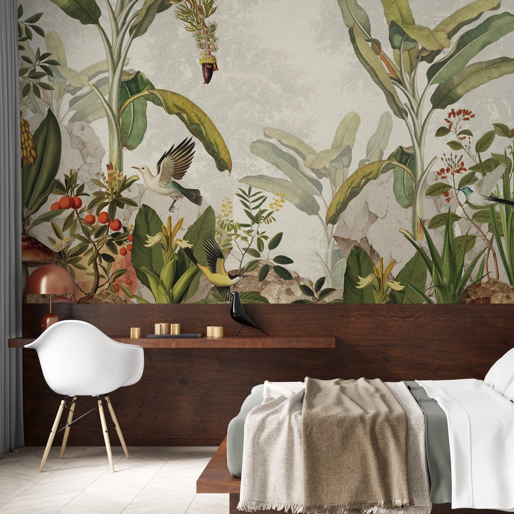 along the coastline bedroom wallpaper