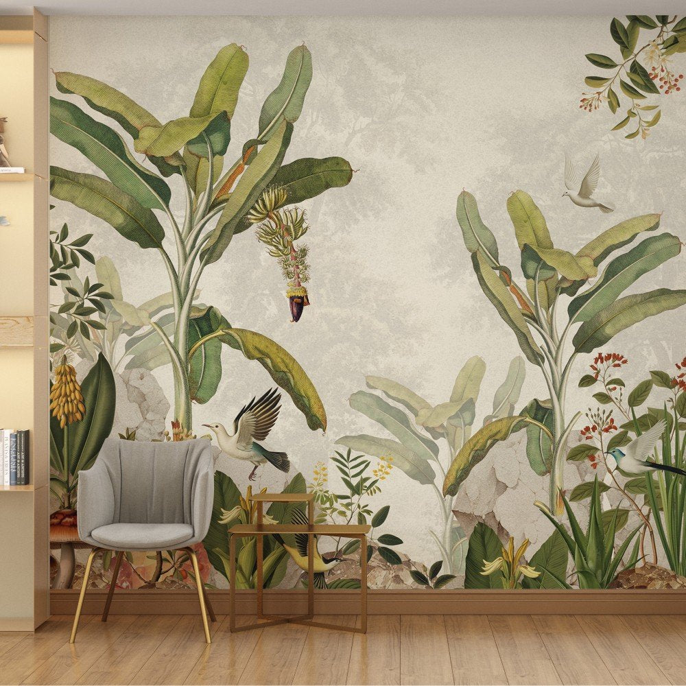 along the coastline bedroom wallpaper