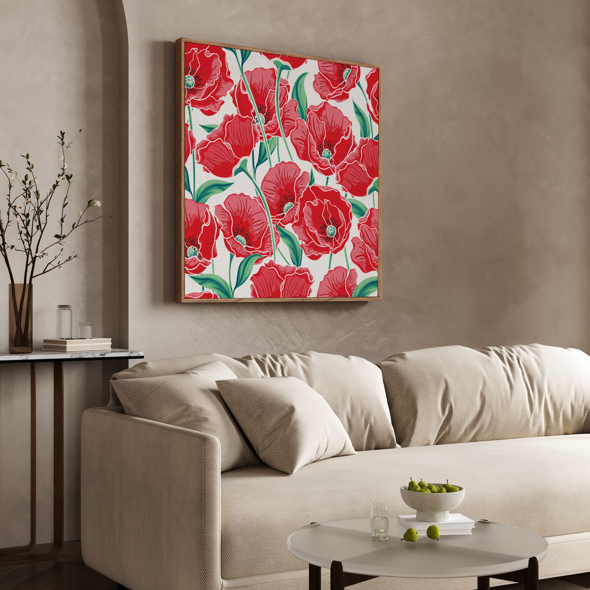 Arrangment of Blossom Wall Art
