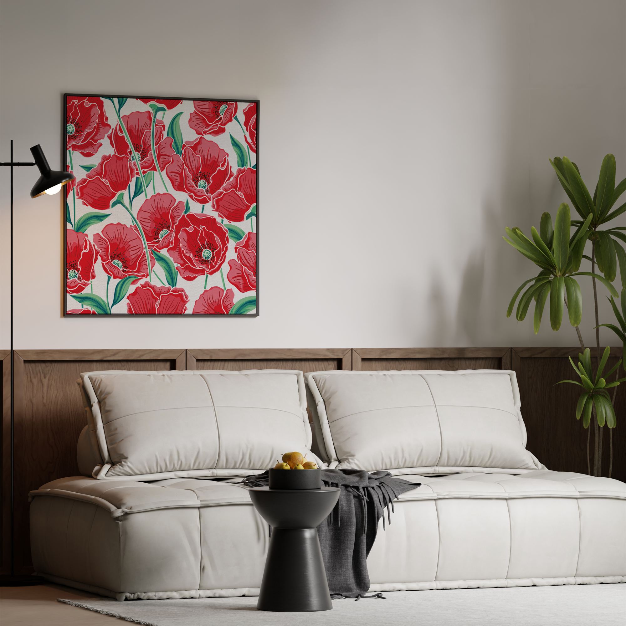 Arrangment of Blossom Wall Art
