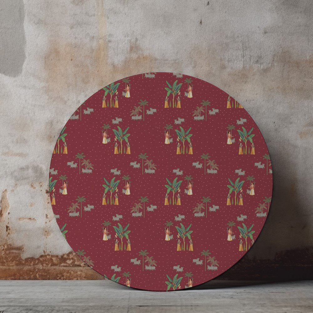 Bed of Roses in circle