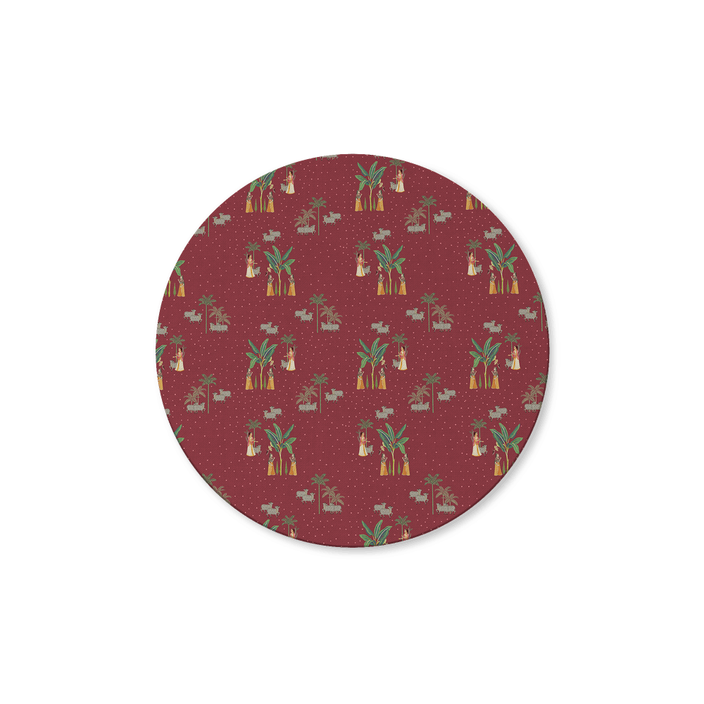 Bed of Roses in circle