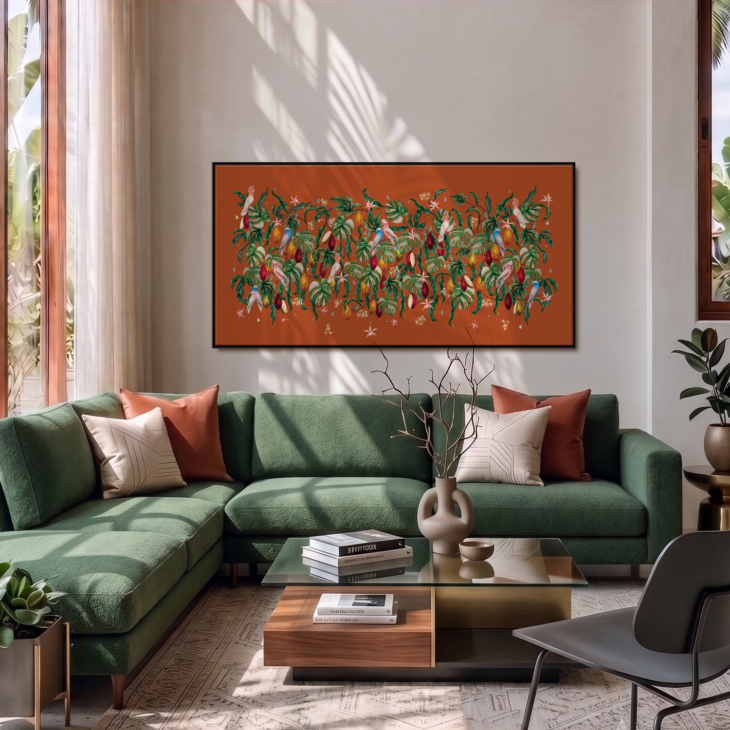 Birds in Blooms