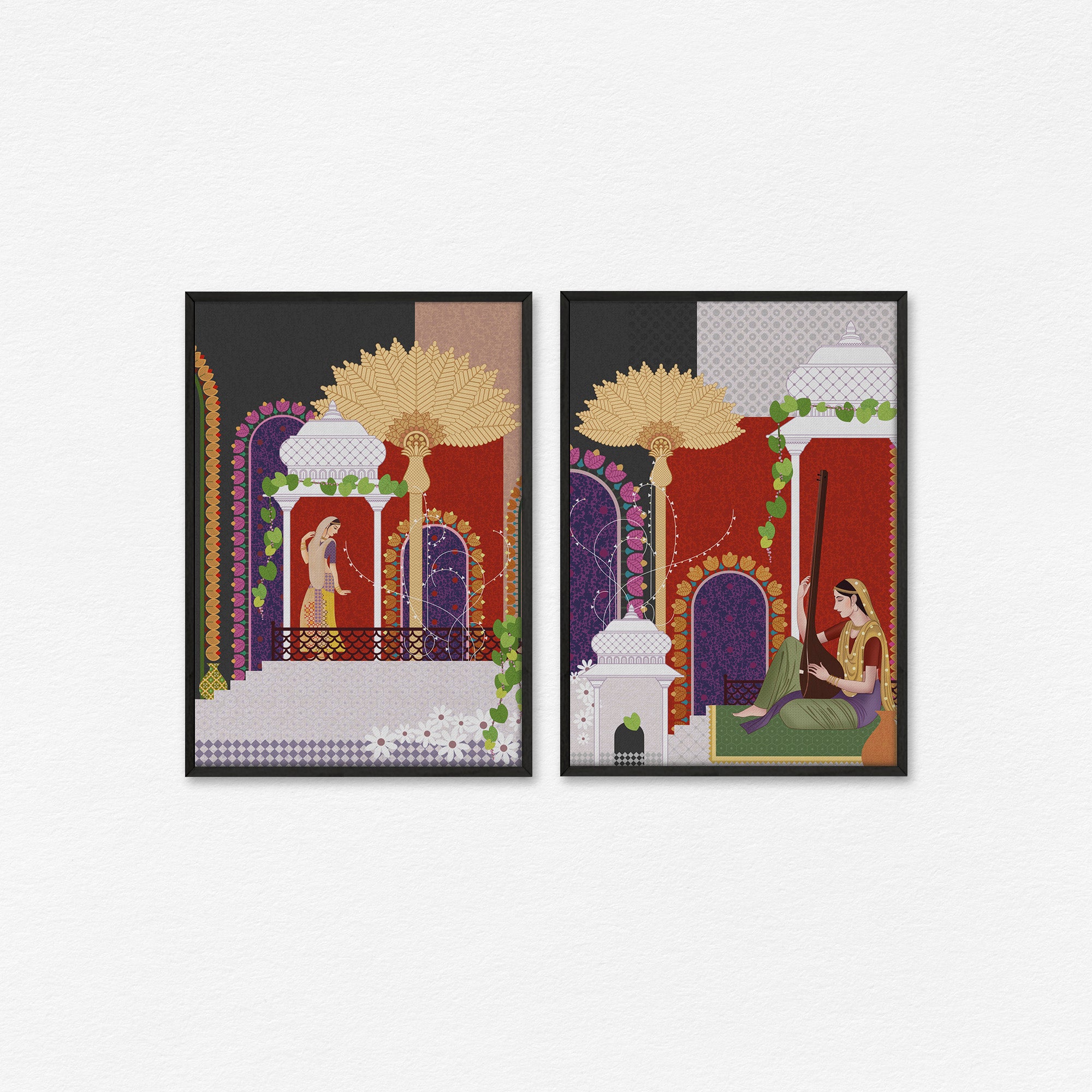 Inspiration from Paranjapay - Set of 2