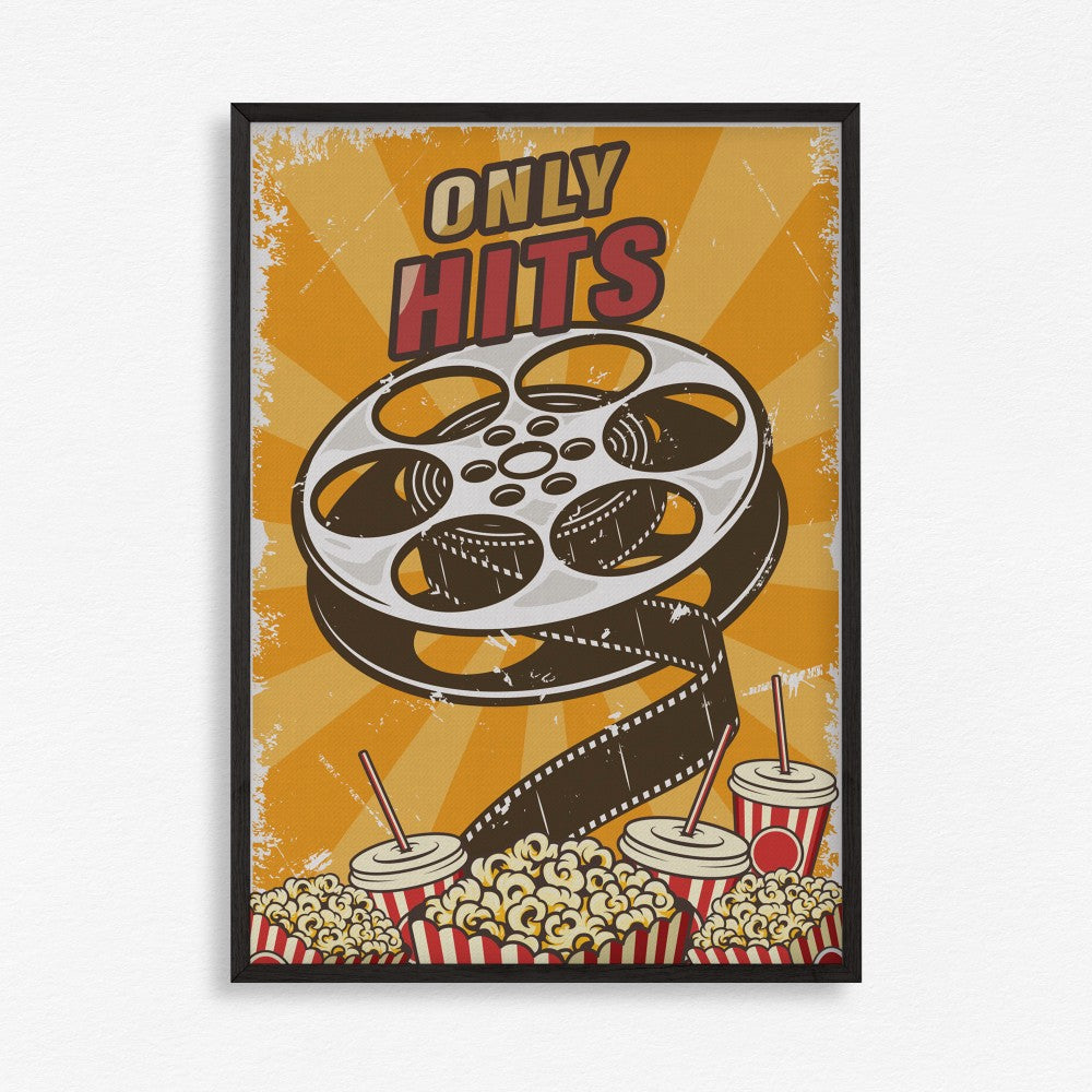 Retro Poster - Only Hits