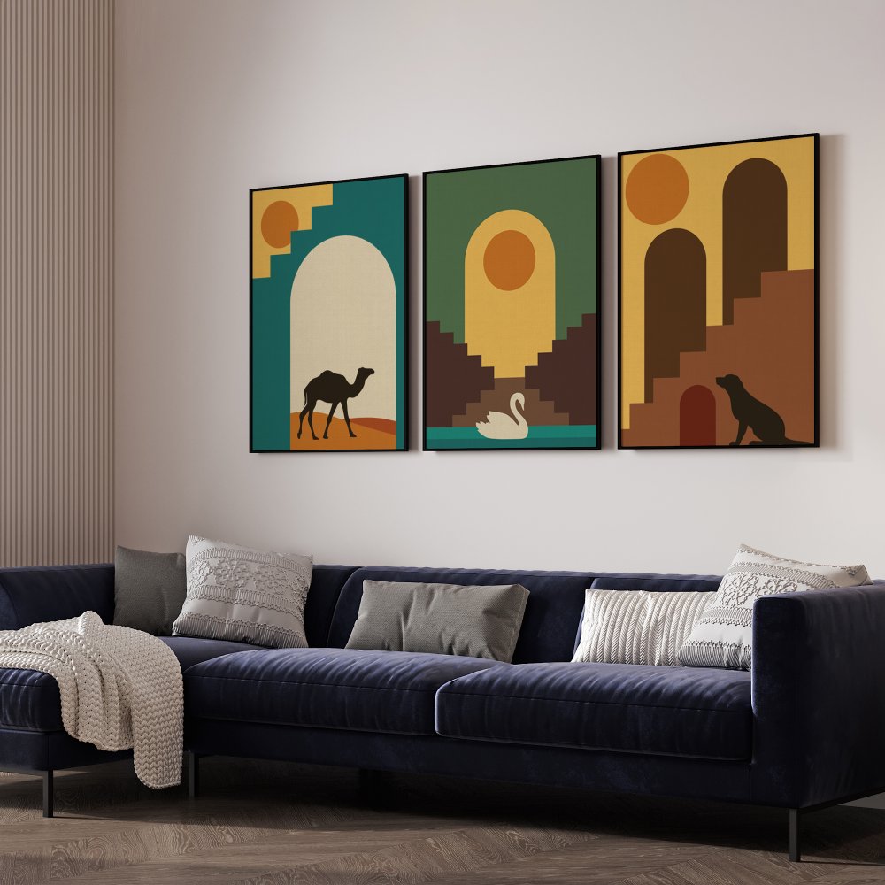 Colourfull Bliss - Set of 3