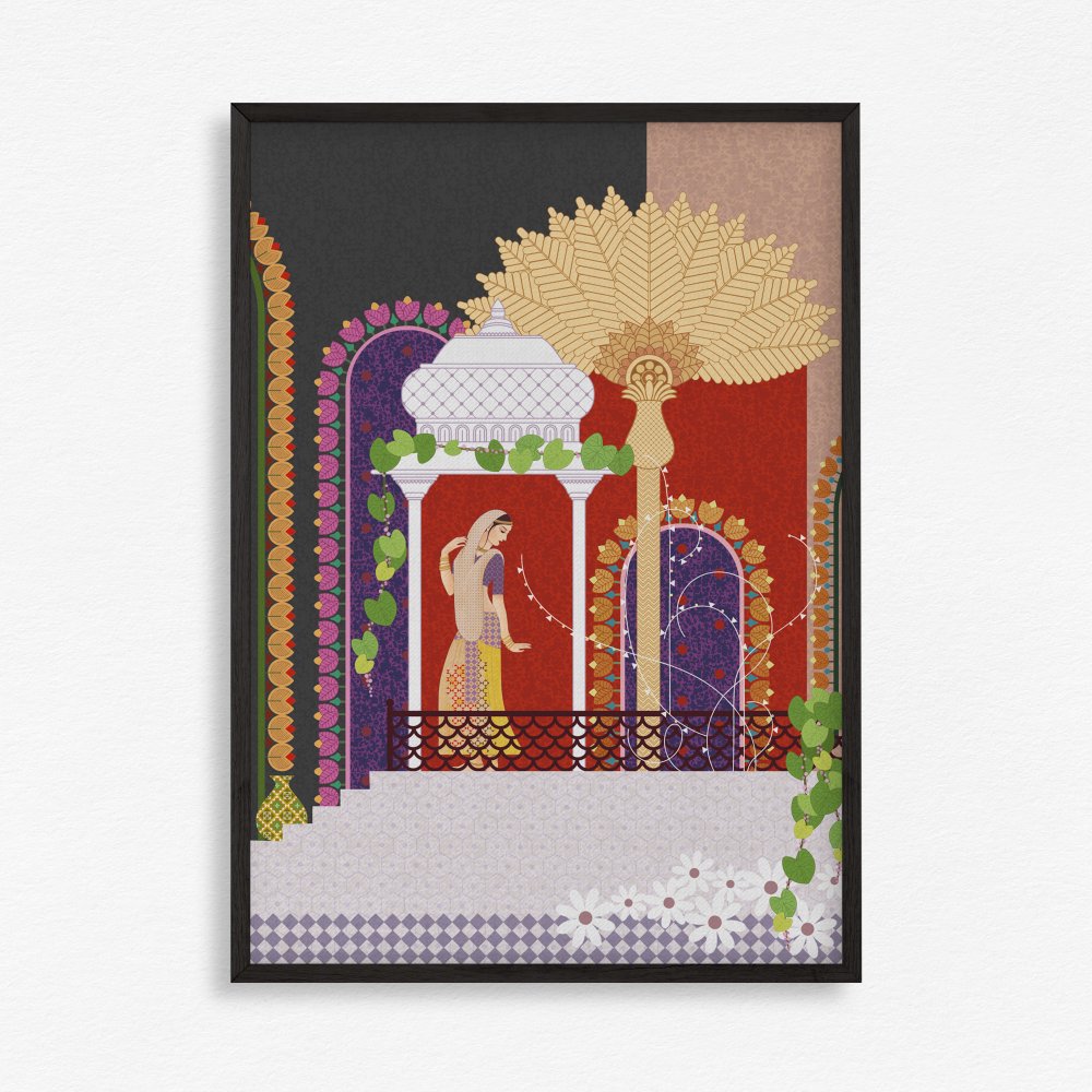 Ravi Paranjape - Lady at Window