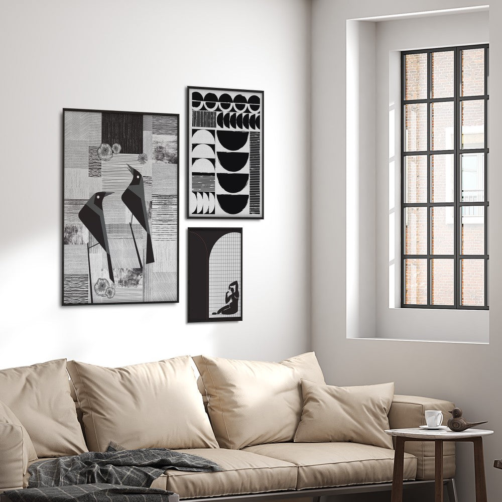 Memories in Monochrome - Set of 3