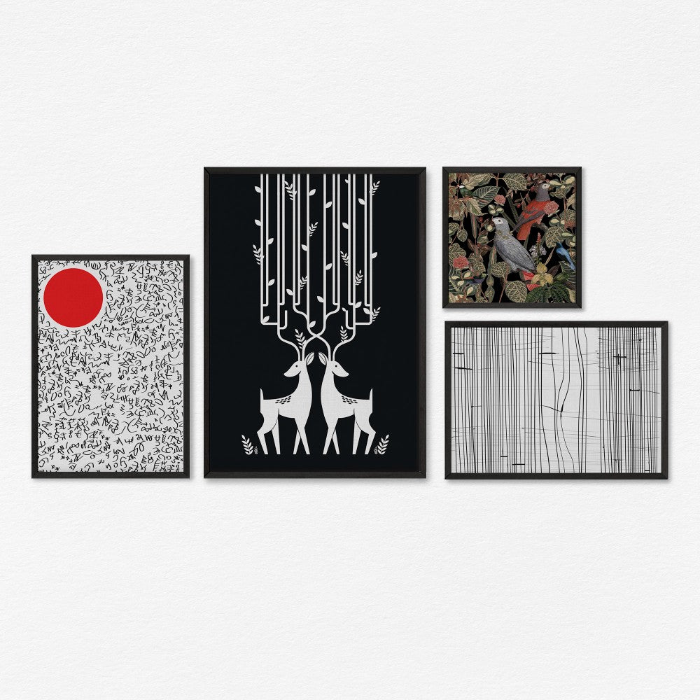 Dreamy Gallery Wall - Set of 4