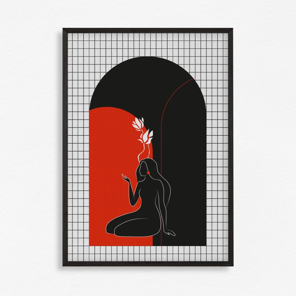 Feminine Window- Set of 6