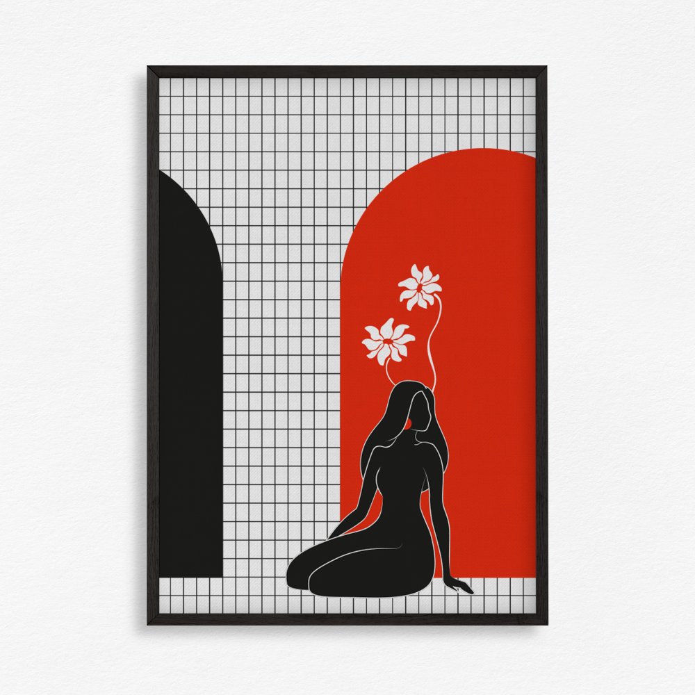 Feminine Window- Set of 6