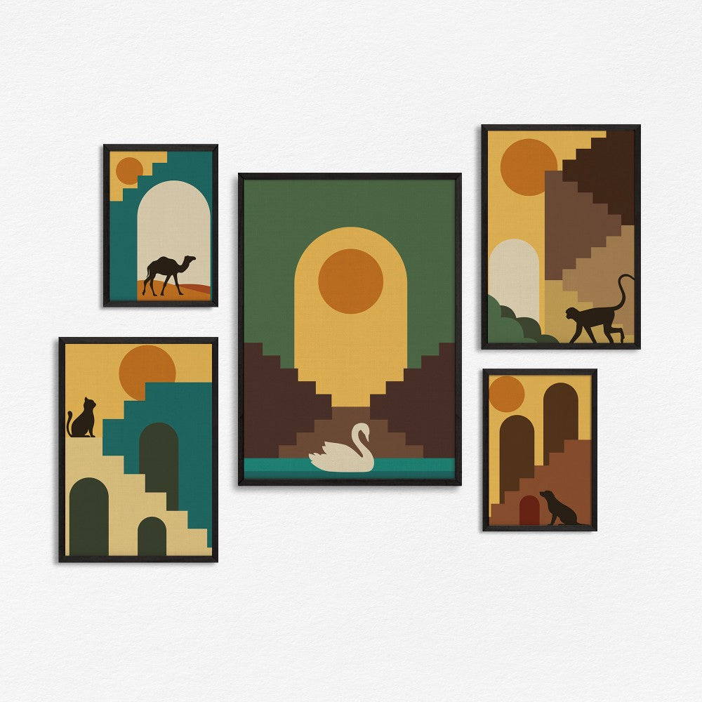 Beige Dreams - Set of 5