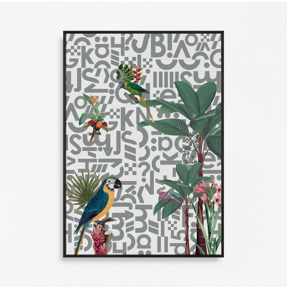 Alphabet Abstractions in canvas