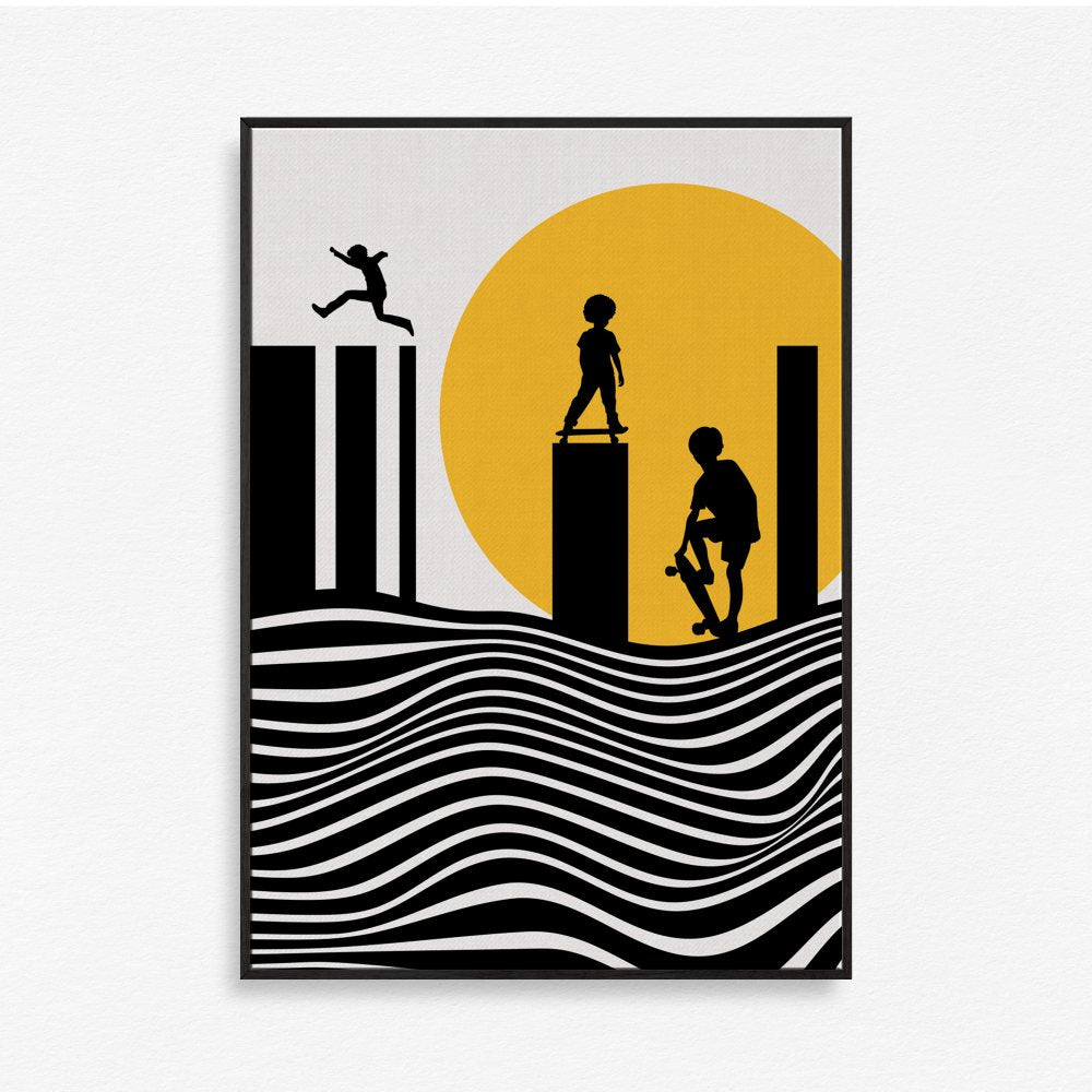 Rolling on the black tower