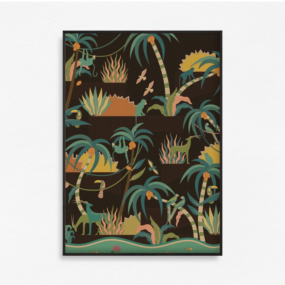 Utopian Jungle - Night view