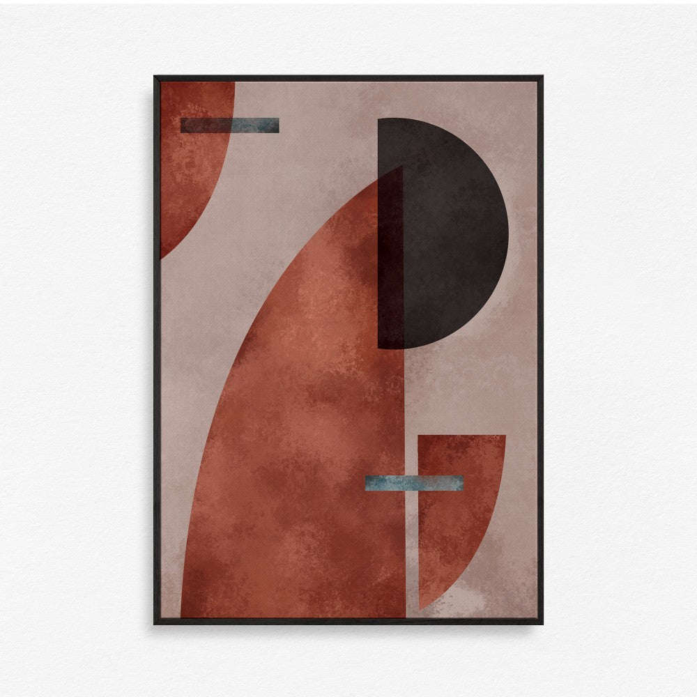 Abstract Geometry - Burnt Tone