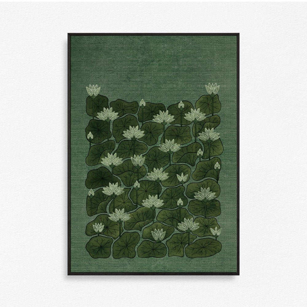 Echoes of Serenity: Lotus and Leaf