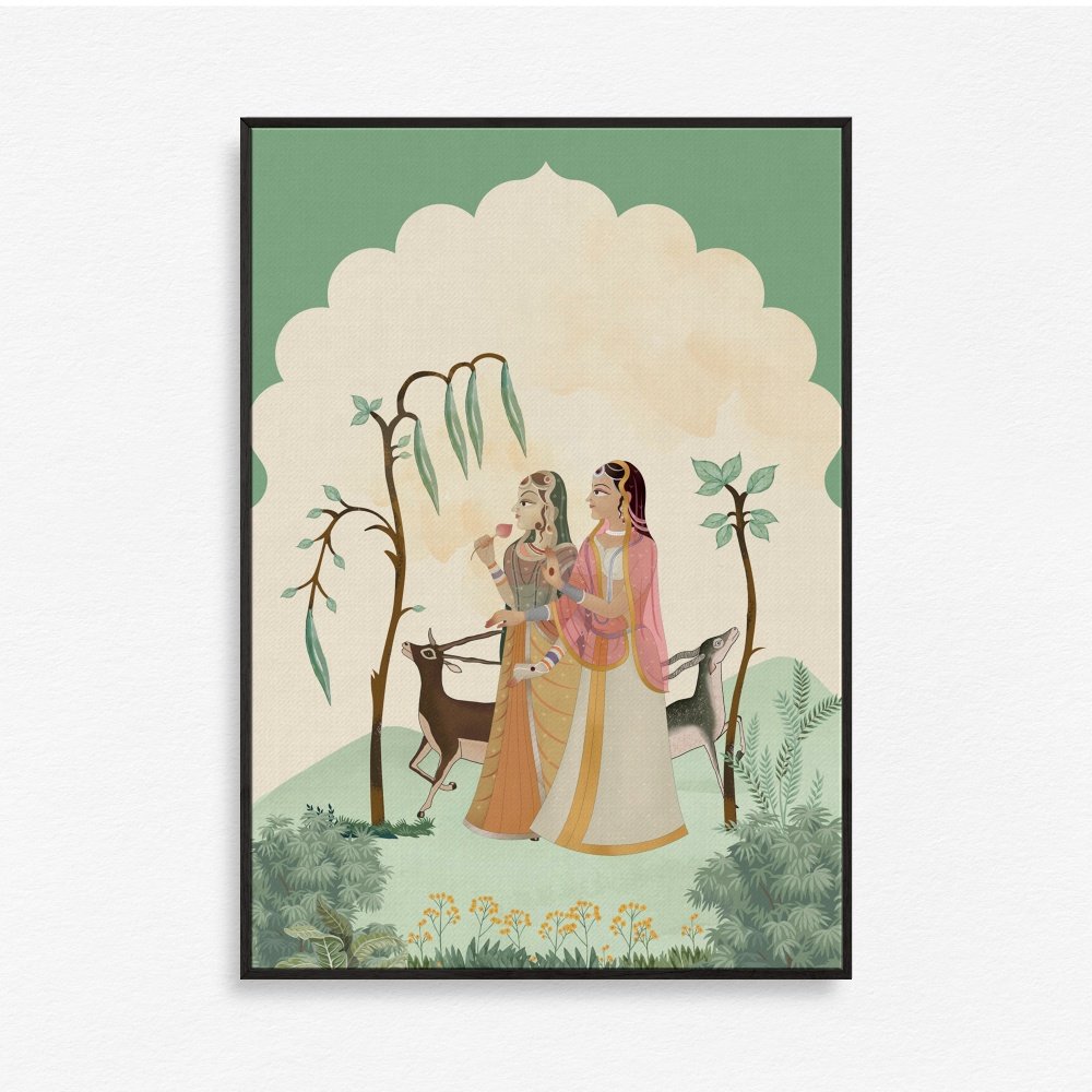 Painting from Udaipur Palace