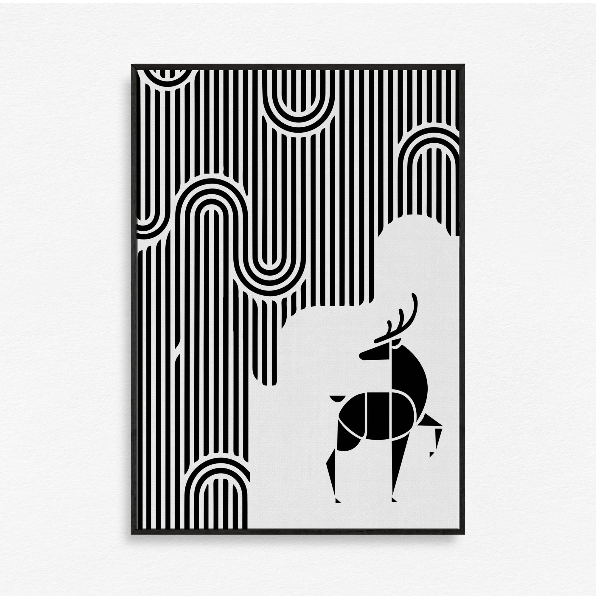 Region of Activity – The Graceful Deer Wall Art