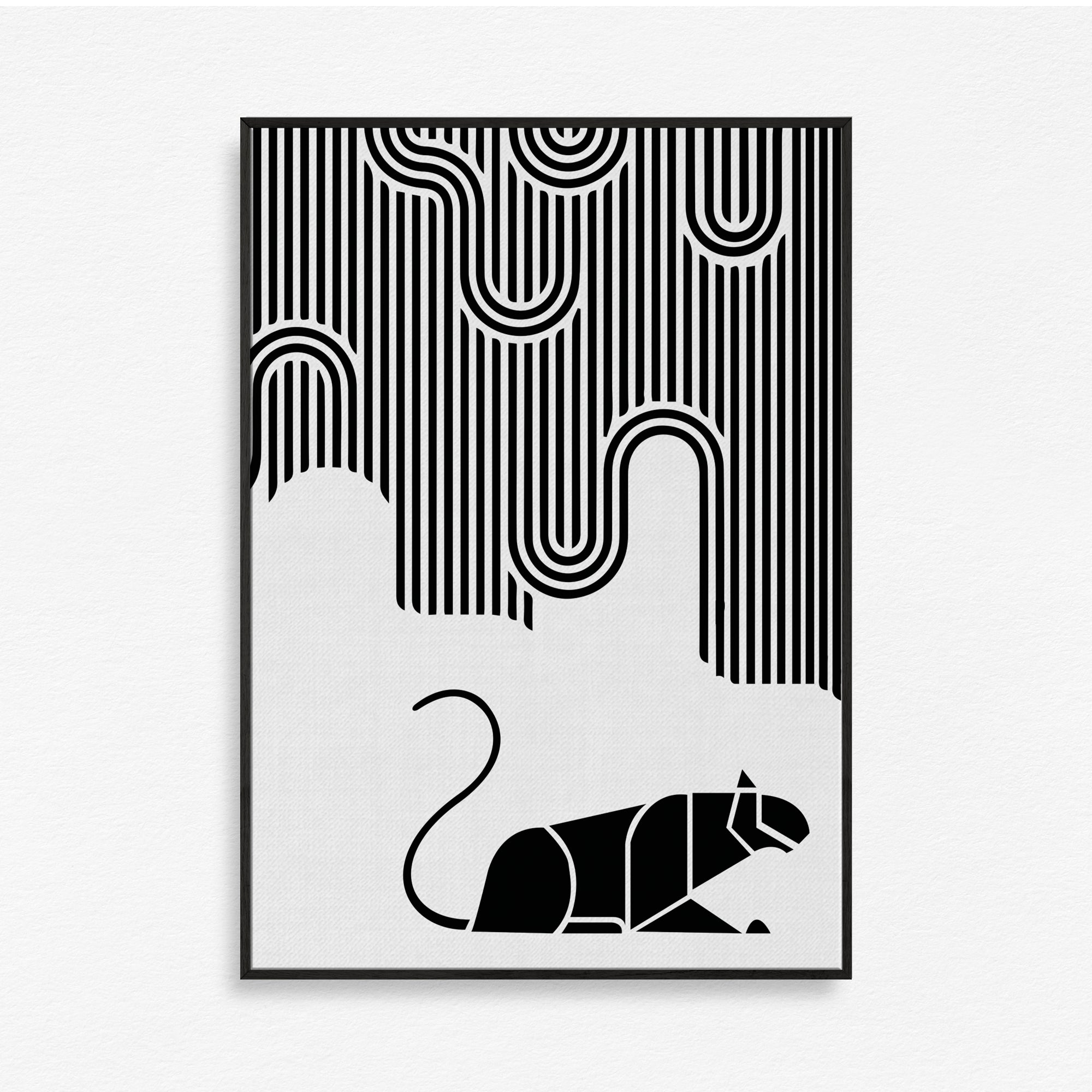 A Region of Activity Jaguar wall art