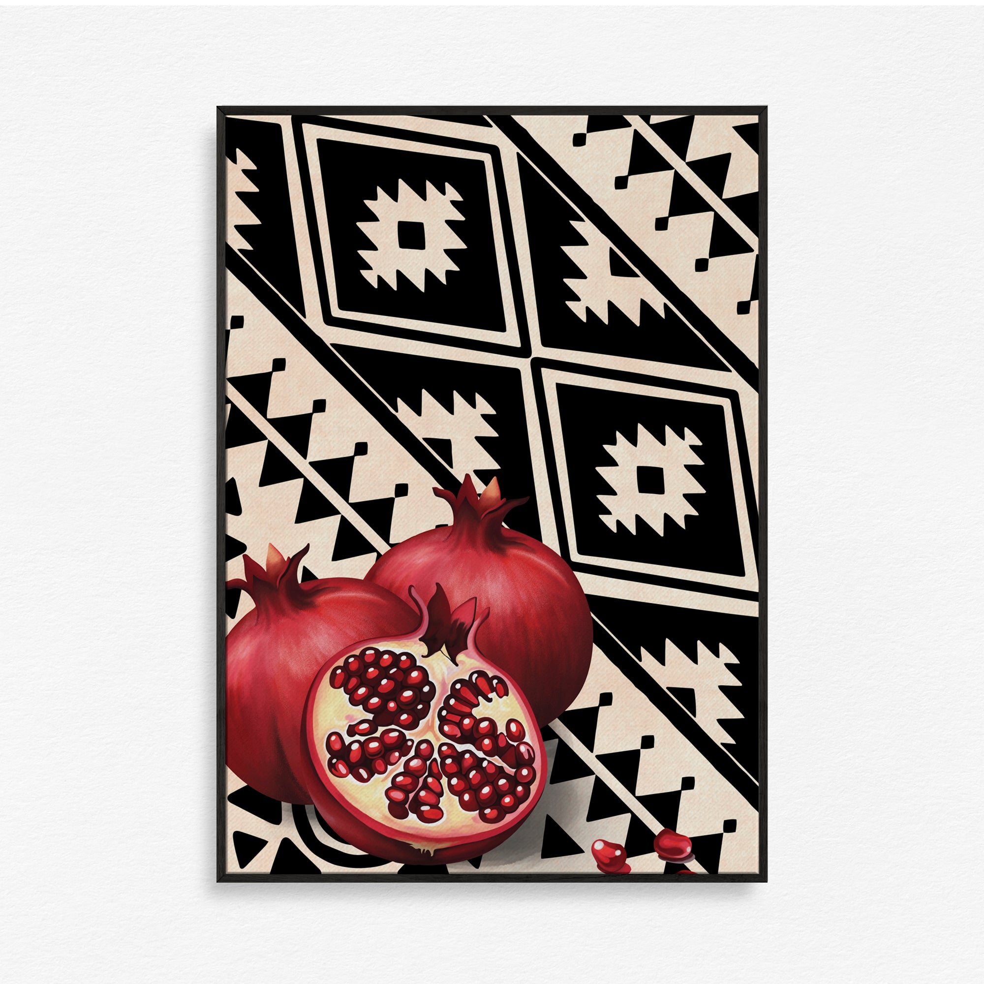 Pomegranate & Pattern