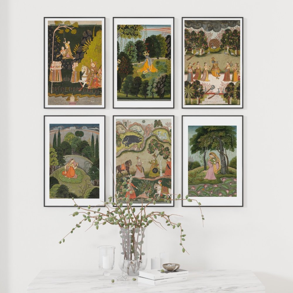 Collection of Indian Aesthetics - Set of 6